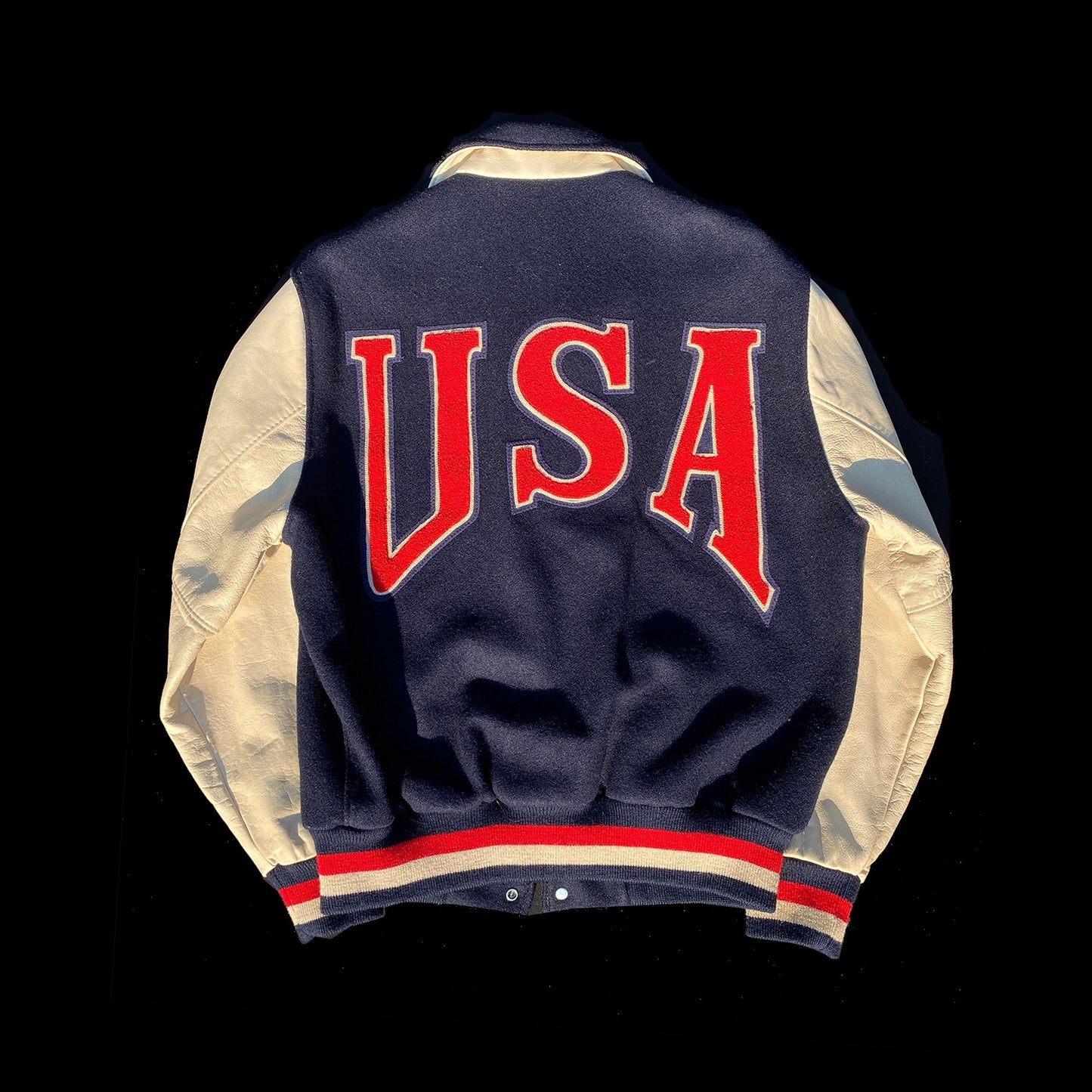 USA Soccer Nike 90s Authentic Letterman Jacket