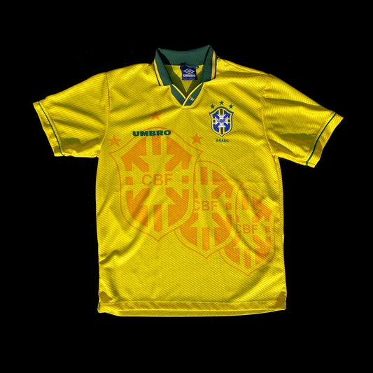 Umbro Brazil 1994 World Cup Soccer Jersey