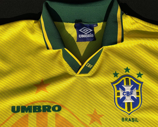 Umbro Brazil 1994 World Cup Soccer Jersey