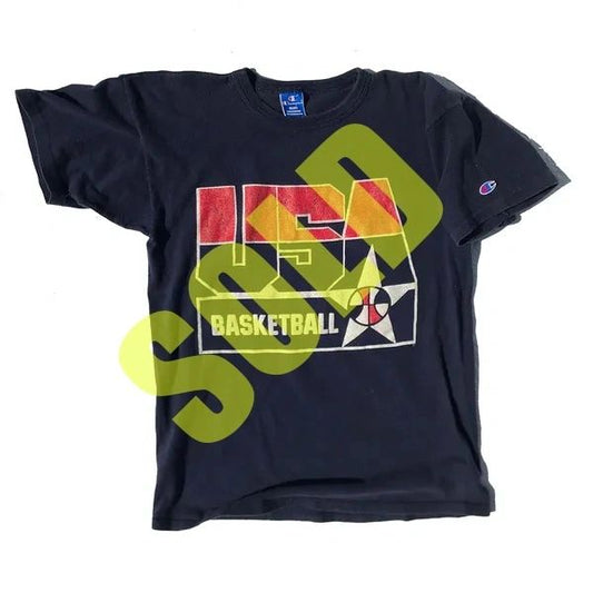 USA Bball Dream Team Olympics Champion Tee; Perfect Fade