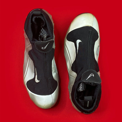 Nike Air Flightposite Silver Original 2000 Size 12.5