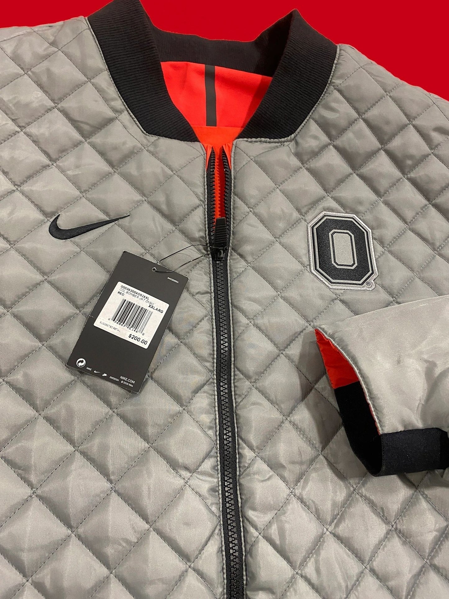Nike Ohio State Buckeyes Reversible Bomber Jacket