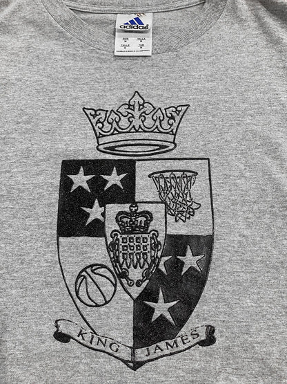 Pre-Nike: Adidas Sample Lebron James Crest T-shirt