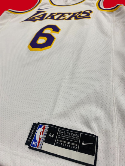 Los Angeles Lakers Lebron James Nike Home Jersey NEW