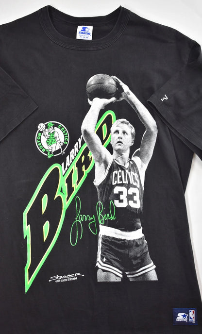 1989 Starter Larry Bird Boston Celtics T-Shirt