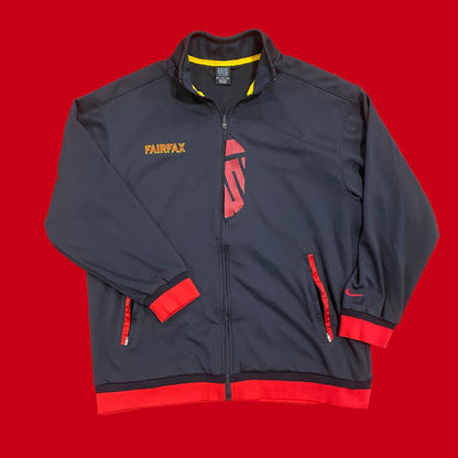 High School Team Issued Nike Fairfax Academy Lebron Warm Up Jacket