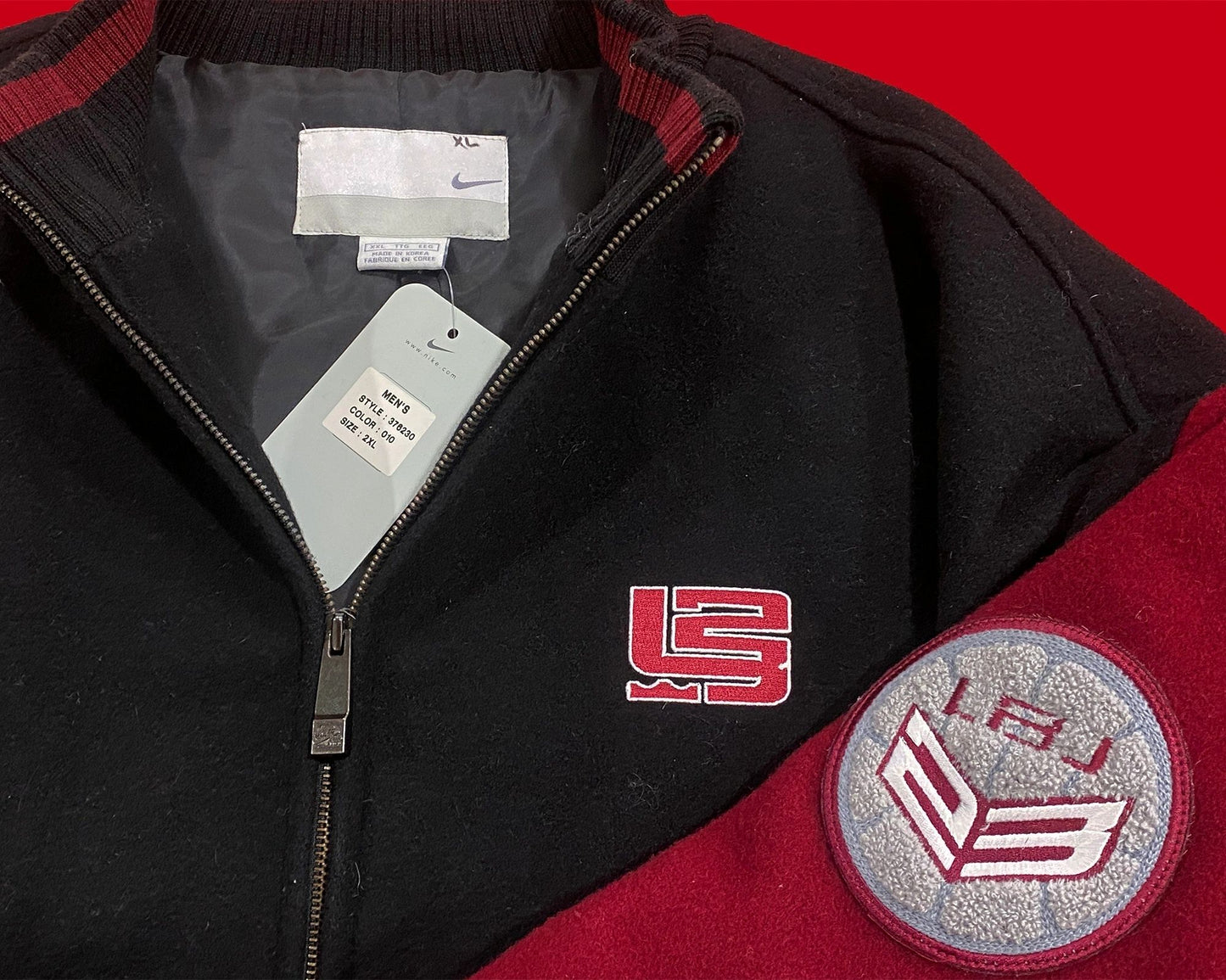 Nike Lebron James Sample Letterman Jacket NEW