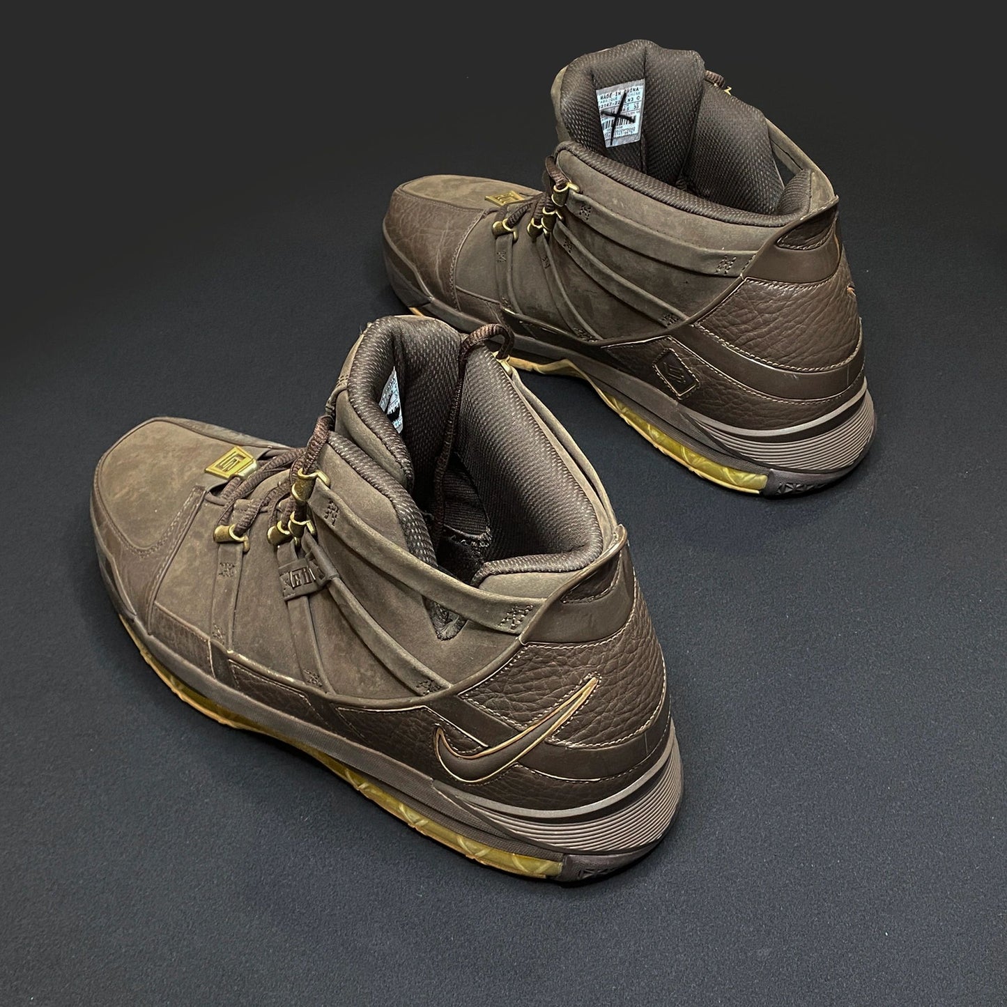 Nike Lebron 3 Birthday Brown/Gold NEW Size 15