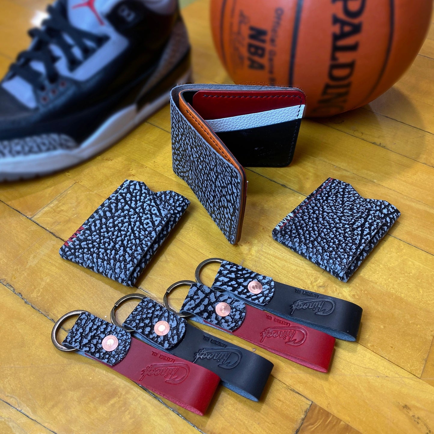 1/1 Chinook Leather Co. Premium Leather Keychain