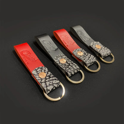1/1 Chinook Leather Co. Premium Leather Keychain