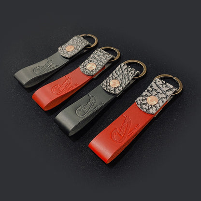 1/1 Chinook Leather Co. Premium Leather Keychain