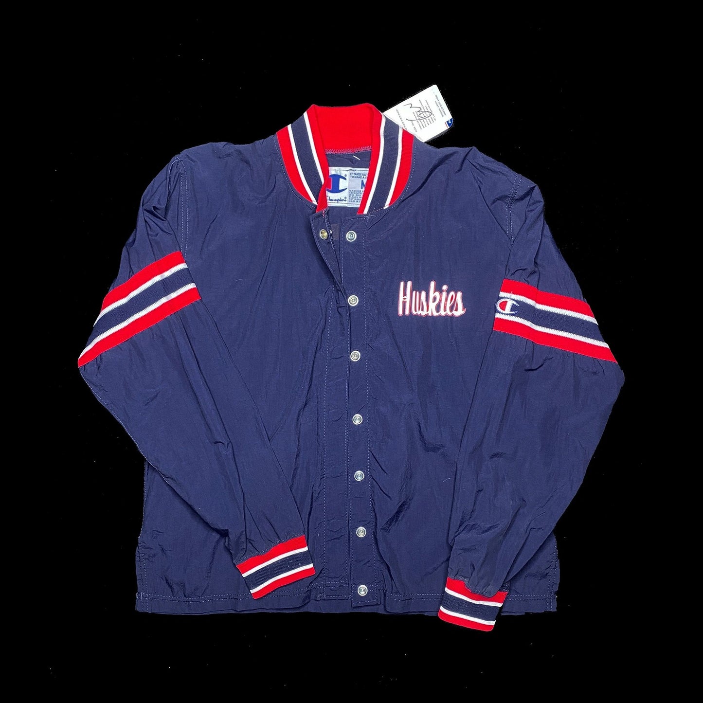 UConn Huskies 1992 Sample Champion Warm Up Jacket