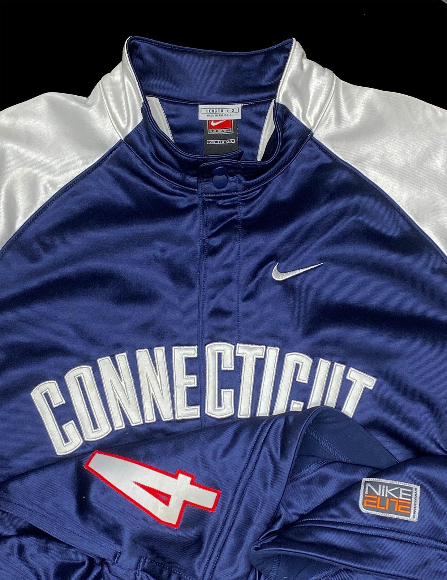 UConn Huskies Nike Game Issued Ben Gordon Authentic Warm Up Jacket