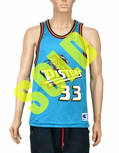Detroit Pistons Grant Hill Reversible Champion Jersey Size 40