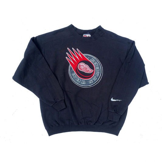 Detroit Red Wings Nike Street Hockey Crew Sweatshirt