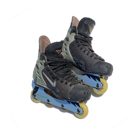 Nike Roller Blade Zoom Air Inline Hockey Skates 1997 Size 10.5