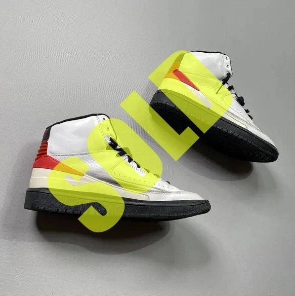 1/1 Nike Air Jordan 2 1995 Hi; Custom Sole Swapped AJ1