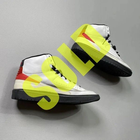 1/1 Nike Air Jordan 2 1995 Hi; Custom Sole Swapped AJ1