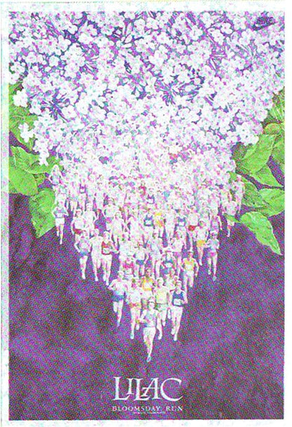Nike Spokane, WA Bloomsday Marathon Run Original Poster NEW