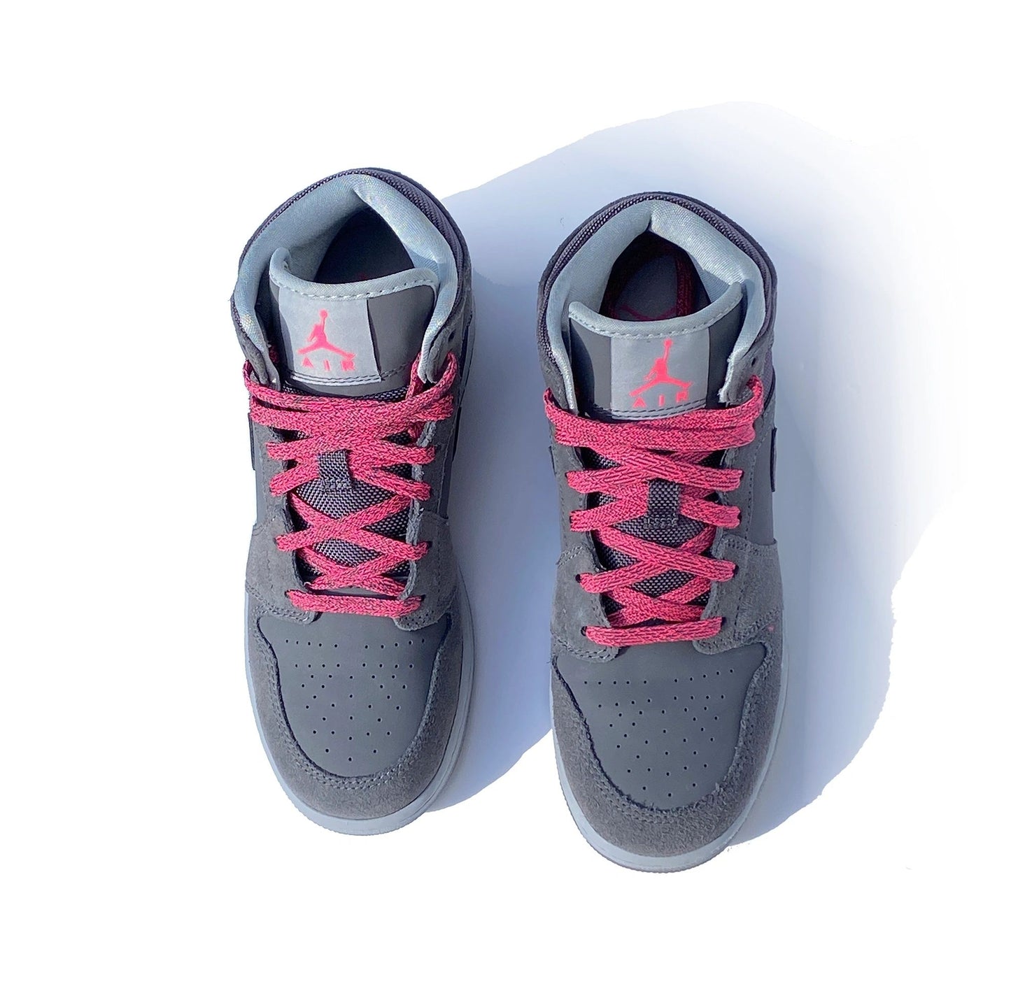 Nike Air Jordan 1 Retro 2014 Gray/Pink Size 5.5Y