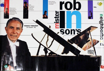 Nike David Robinson "Piano Man" Poster 90s Original NEW