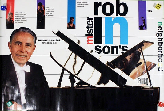 Nike David Robinson "Piano Man" Poster 90s Original NEW