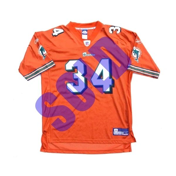 Miami Dolphins Ricky Williams Reebok Football Jersey Size Large