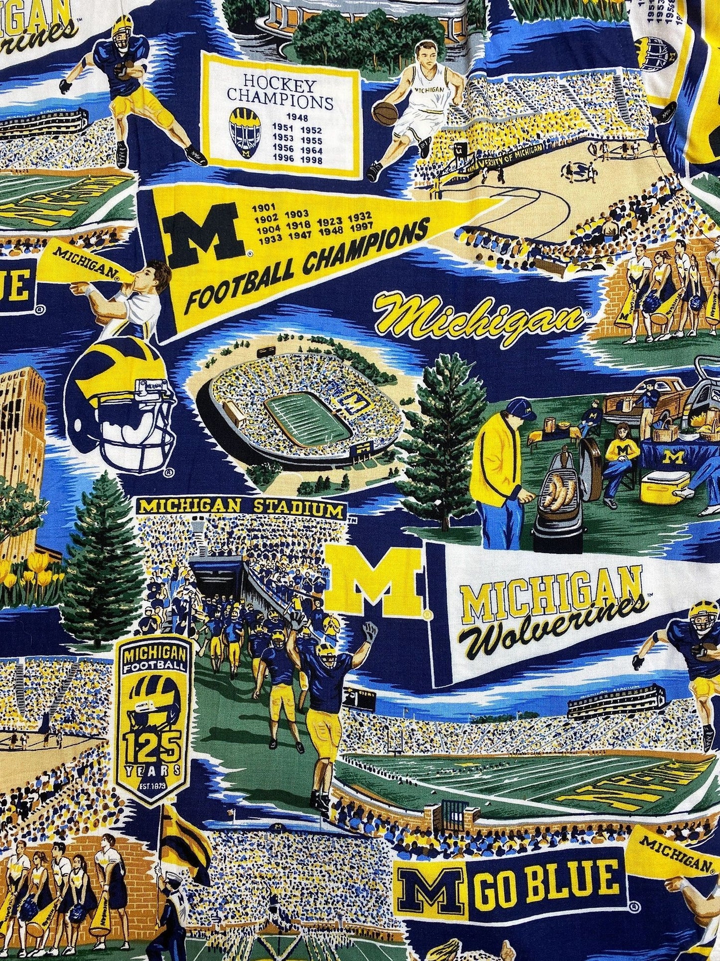 Michigan Wolverines Reyn Spooner Championship Hawaiian Shirt