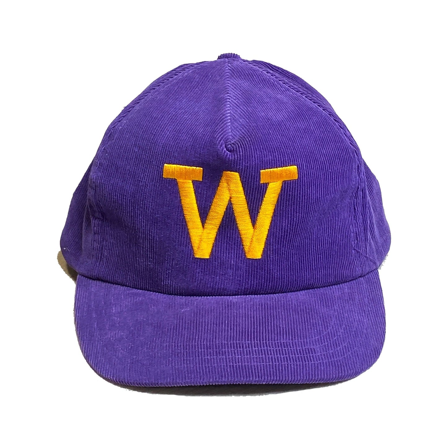 Washington Huskies UW Corduroy Original 80's Snapback Hat