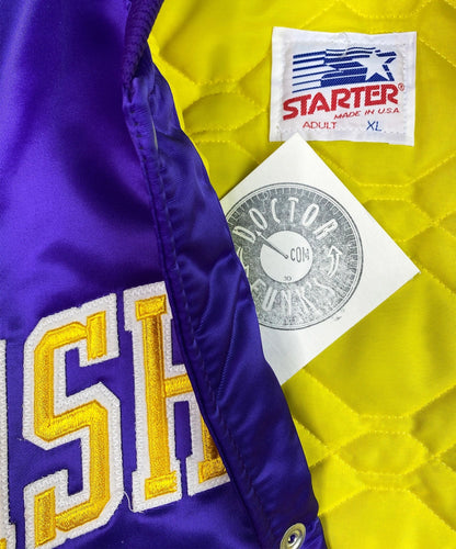 Washington Huskies 90s Starter Satin Jacket NEW w/ Tags