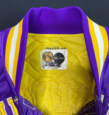 Washington Huskies 90s Starter Satin Jacket Front/Back Logos