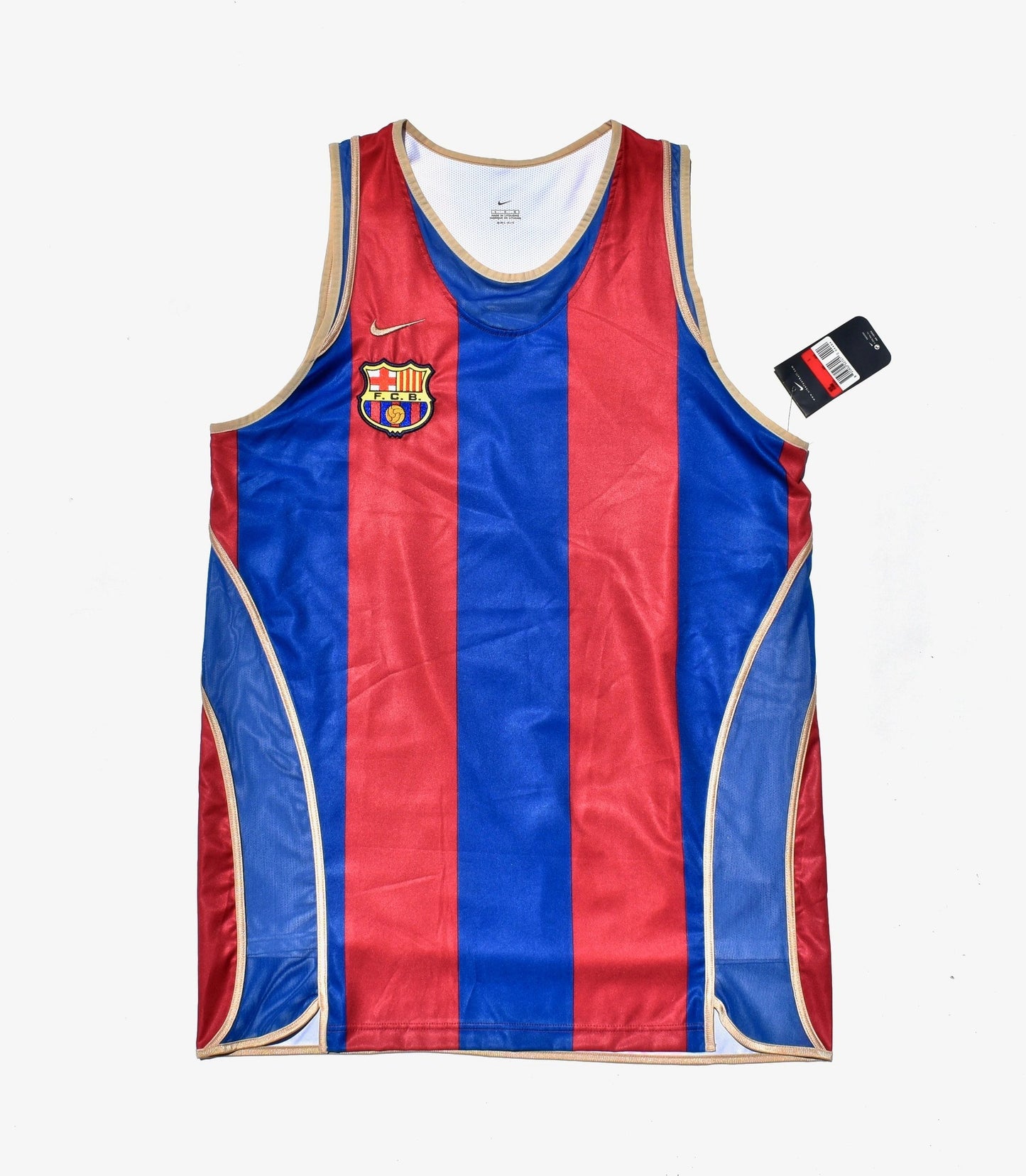Nike FC Barcelona Euro Basketball Olympics Jersey NEW
