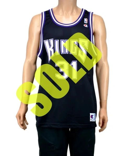Sacramento Kings Scot Pollard Champion Jersey Size 44