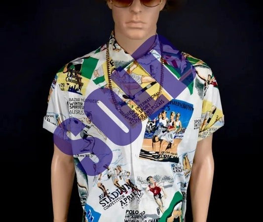Polo Ralph Lauren 1992 Stadium Games Button Down Shirt