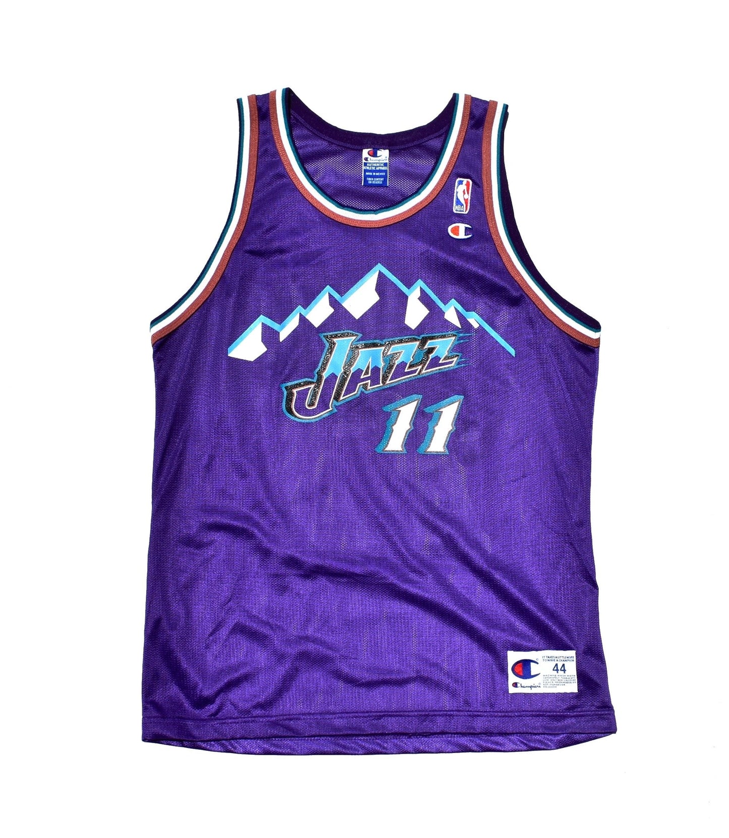 Utah Jazz Jacque Vaughn Champion Jersey