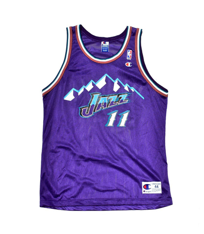 Utah Jazz Jacque Vaughn Champion Jersey