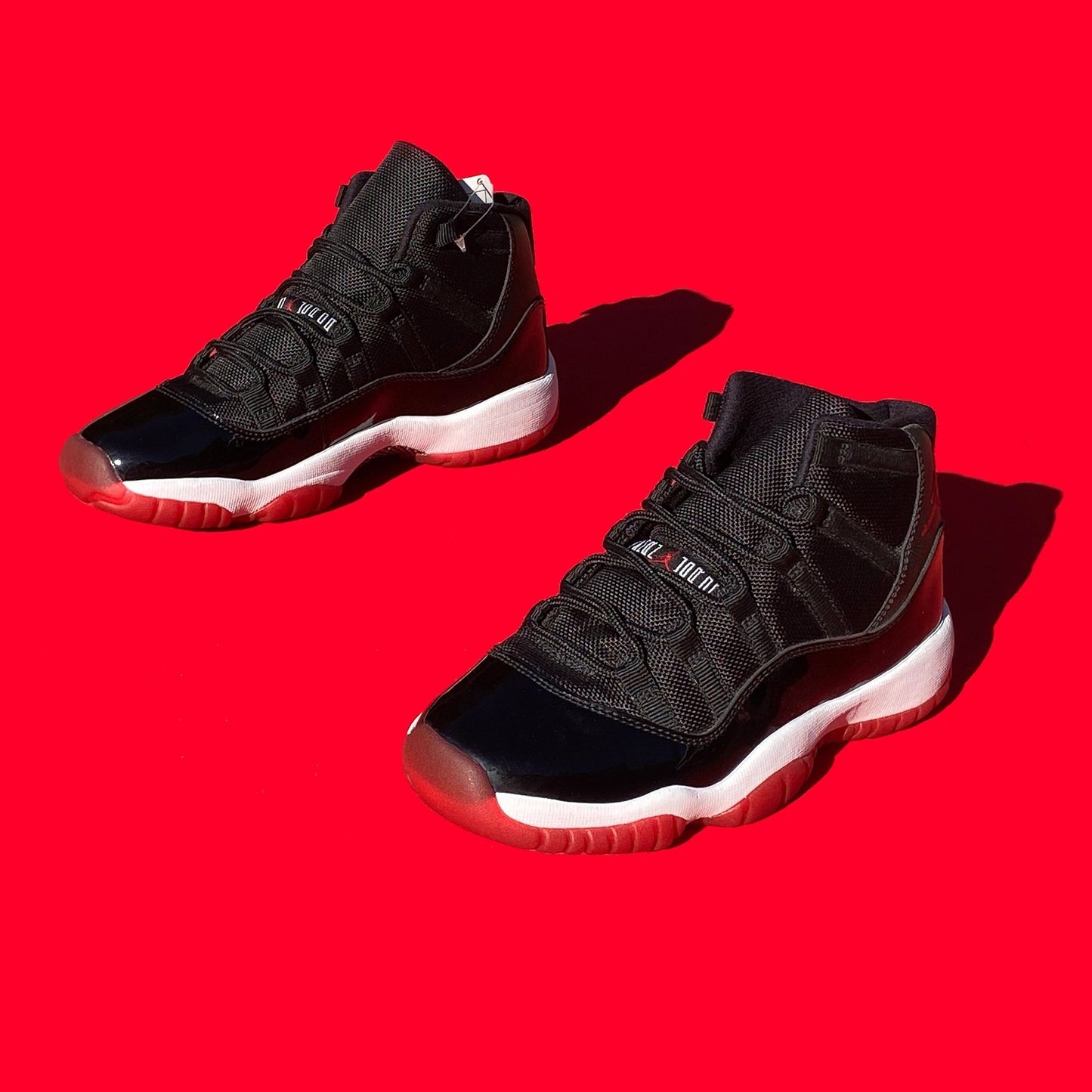 Nike Air Jordan 11 XI BRED Sample Size 3.5Y