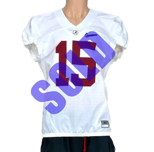 Nike Alabama Crimson Tide Authentic NCAA Championship Game Tagged Sample Jersey Diamond Swoosh