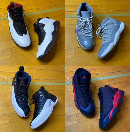 Nike Air Jordan Retro 1-13 Ready-To-Wear Collection Size 13