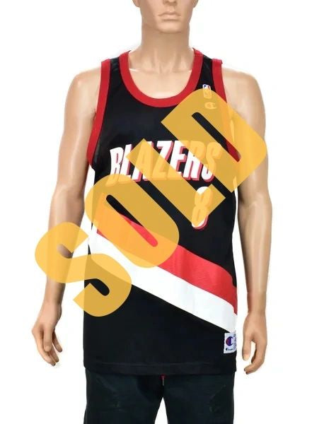 Portland Trailblazers Steve Smith Champion Jersey Size 48