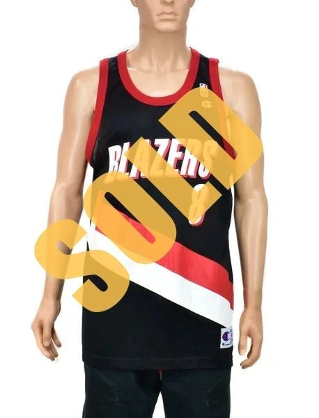 Portland Trailblazers Steve Smith Champion Jersey Size 48