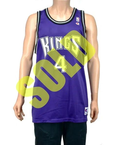 Sacramento Kings Chris Webber Champion Jersey Size 48