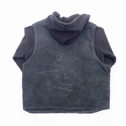 Carhartt Heavy Cotton Hoody + Duck Vest Combo