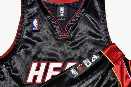 Miami Heat Authentic 2012 NBA Champion Adidas Sample Game Jersey NEW