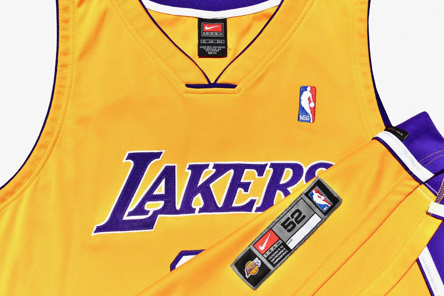 LA Lakers 2003 Nike Karl Malone Authentic Game Jersey
