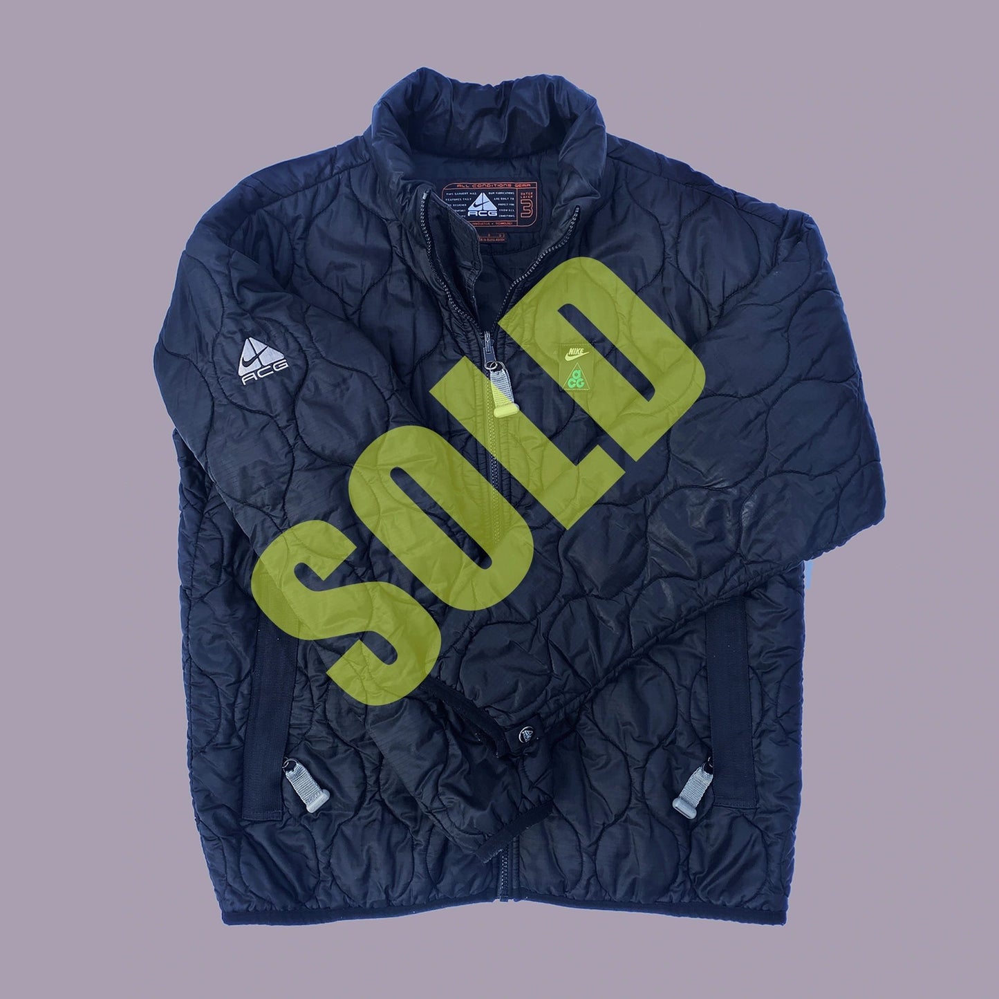 Nike ACG Quilted Outer Layer 3 Jacket + Custom Label