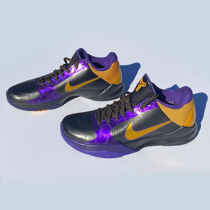 Nike Kobe V 5 Lakers 2010 Sample Size 9 New