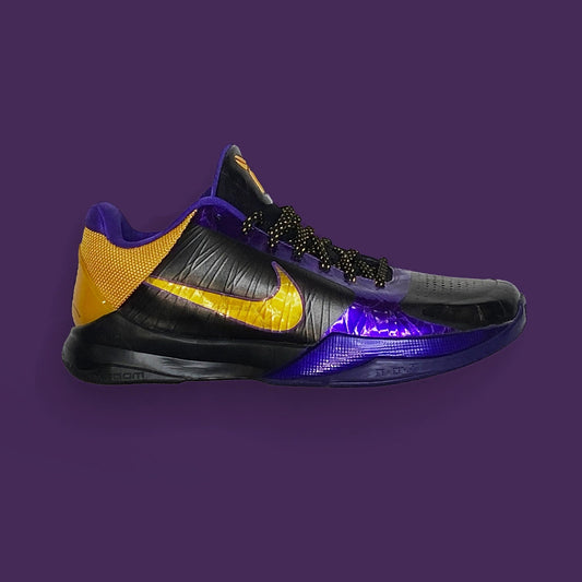 Nike Kobe V 5 Lakers 2010 Sample Size 9 New