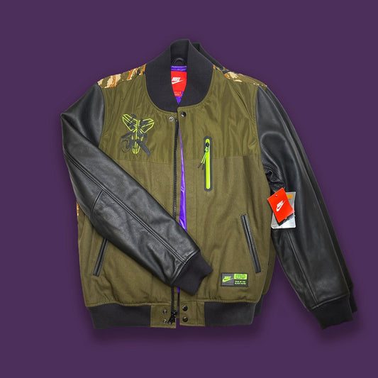 Nike Kobe Bryant Mamba Destroyer Letterman Jacket Size Large