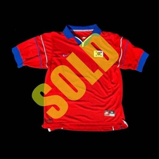 Nike South Korea 1998 World Cup Soccer Jersey